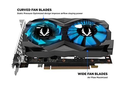 ZOTAC Gaming GeForce GTX 1660 6GB GDDR5 192-bit Gaming Graphics Card, Super Compact, ZT-T16600F-10L