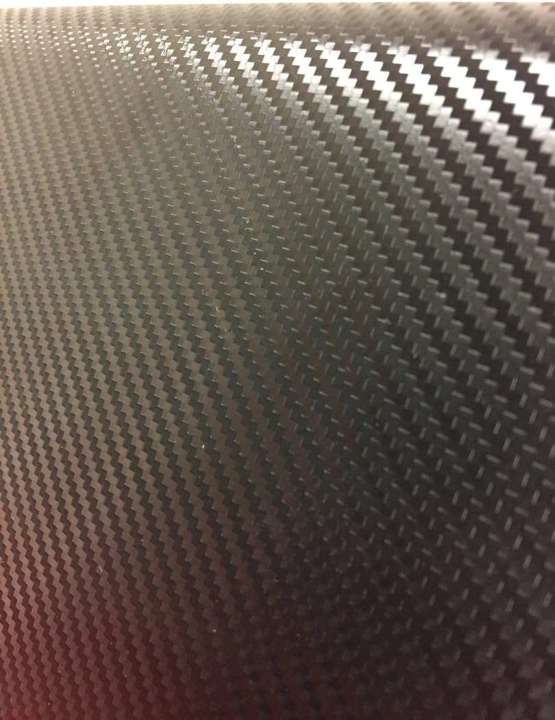 VViViD+ Premium Black Carbon Fiber Vinyl Wrap Film (100ft x 5ft)