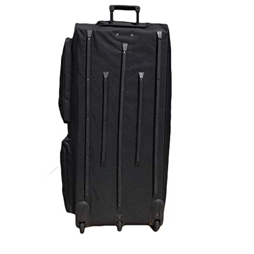 42-inch Rolling Duffle Bag with Wheels, Luggage Bag, Hockey Bag, XL Duffle Bag With Rollers, Heavy Duty Oversized Storage Bag