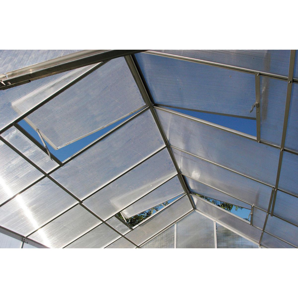 ONE STOP GARDENS 10 ft. x 12 ft. Greenhouse with 4 Vents