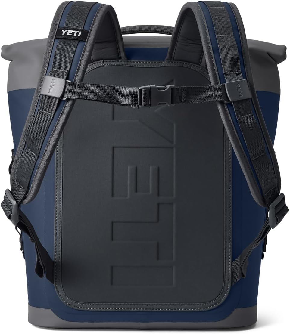 YETI Hopper M12 Soft Cooler Backpack with YETI Sidekick 3L, Navy