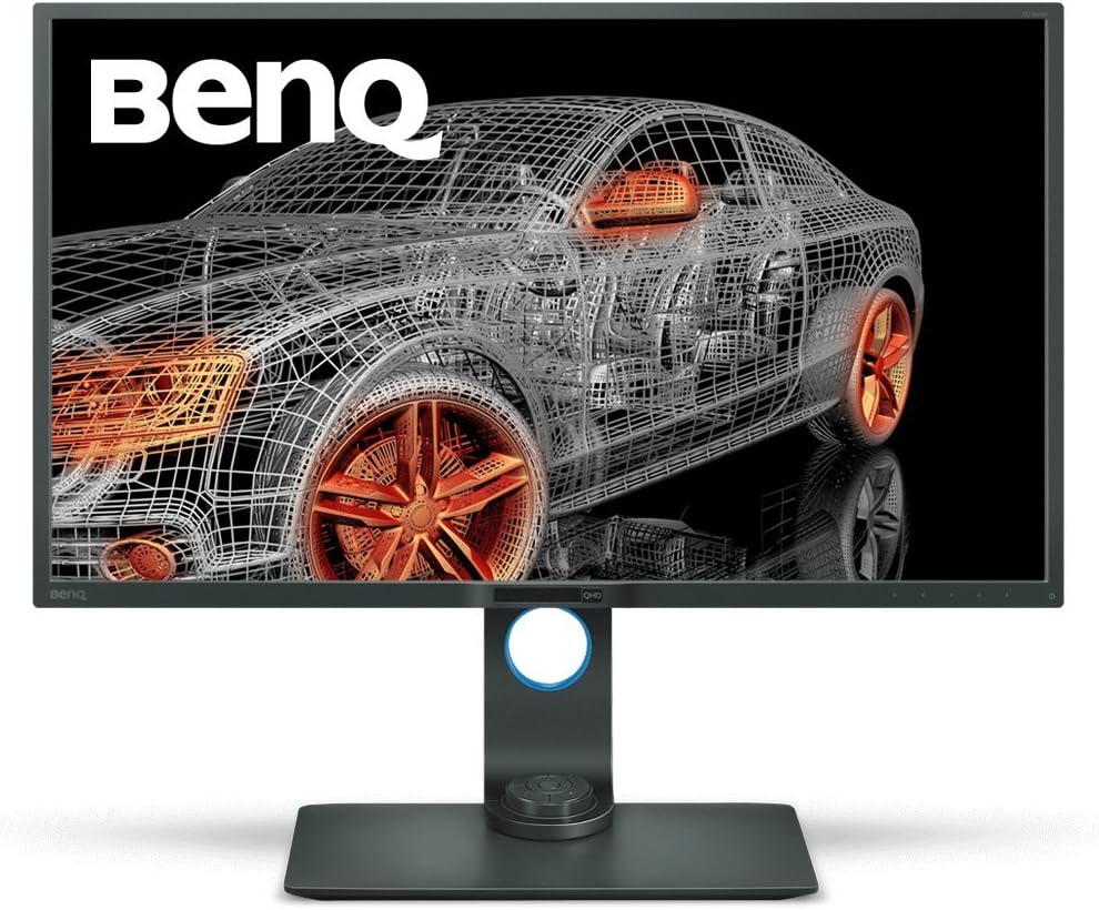 BenQ PD2705U 27 inch 4K UHD IPS Monitor USB-C, 99% sRGB and Rec.709, HDR10, Ergonomic Design, Eye-Care, Built-in Speakers