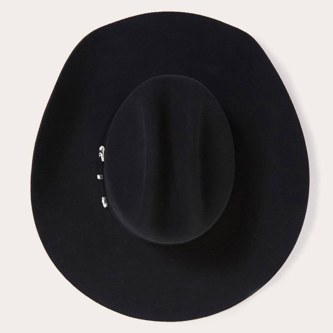 Stetson 94 Corral 4X Buffalo Fur Hat - Black