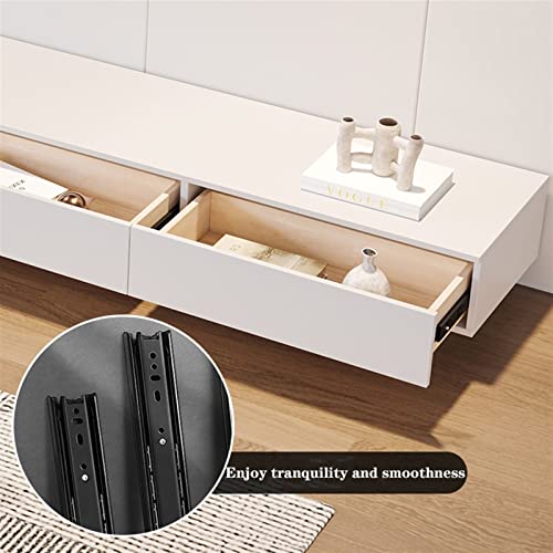 Modern TV Stand Modern Minimalist TV Stand Living Room 59"-86" Expandable TV Stand Media Console Can Accommodate Up to 90 Inch TV Storage Cabinets(A)