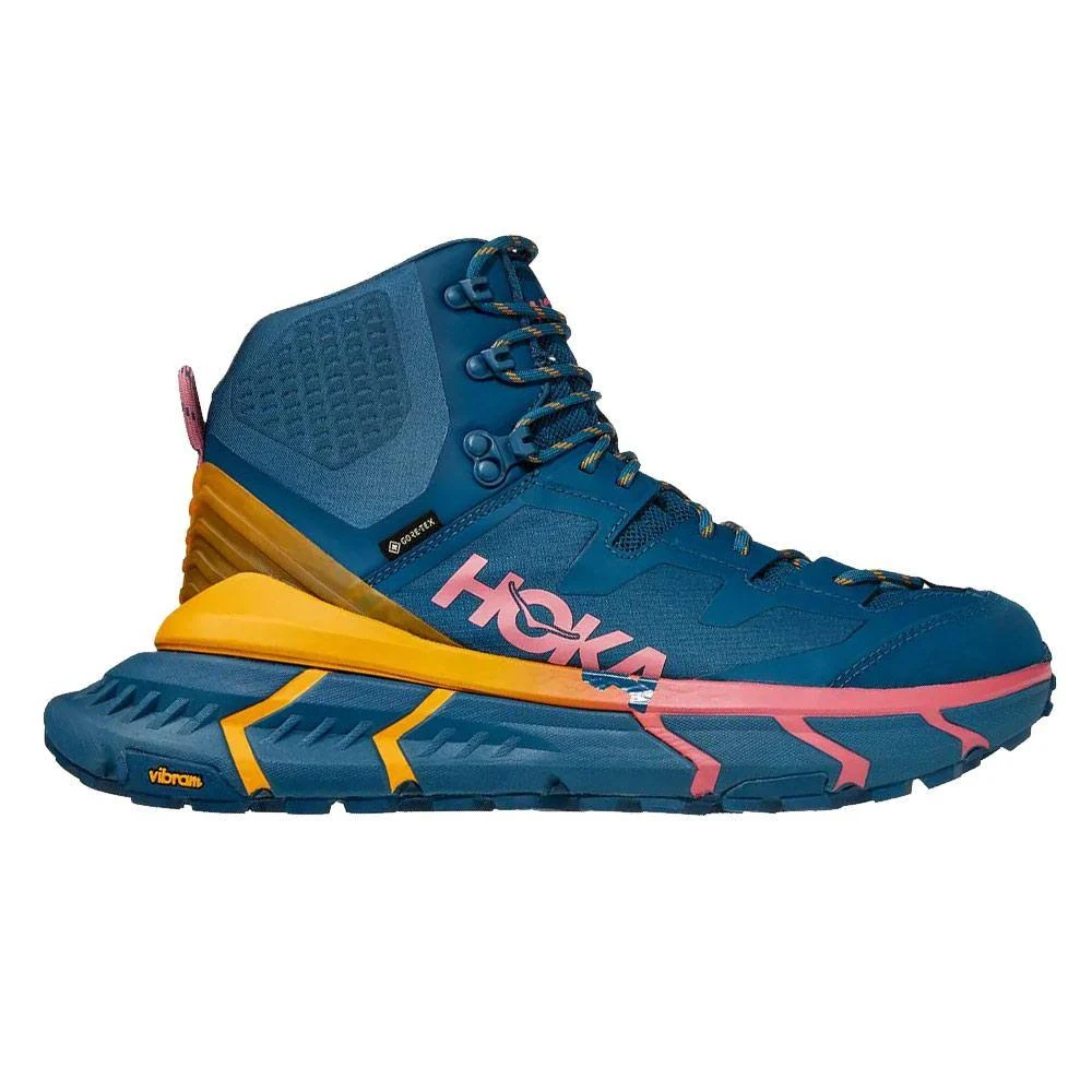 Hoka One One Tennine Hike Gore-Tex &Moroccan Blue / Saffron& 8.5