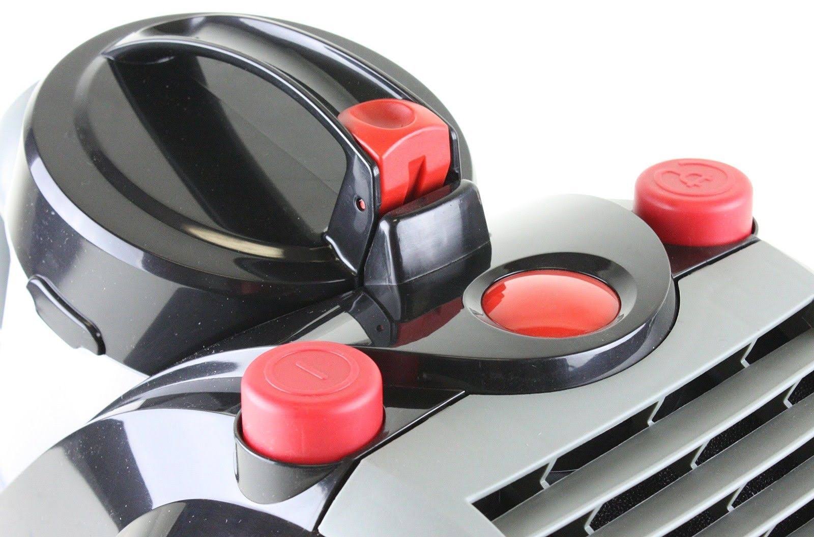 Ovente Bagless Canister Cyclonic Vacuum with HEPA Filter, Comes with pet/sofa