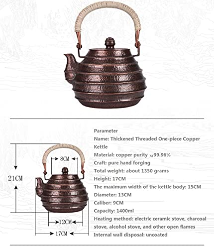 HAND-MADE, A Copper Skin to Create a Copper Bottle, Coffee Pot, Kettle, Copper Teapot, Vintage Handle, Pot, Japanese Tea Set