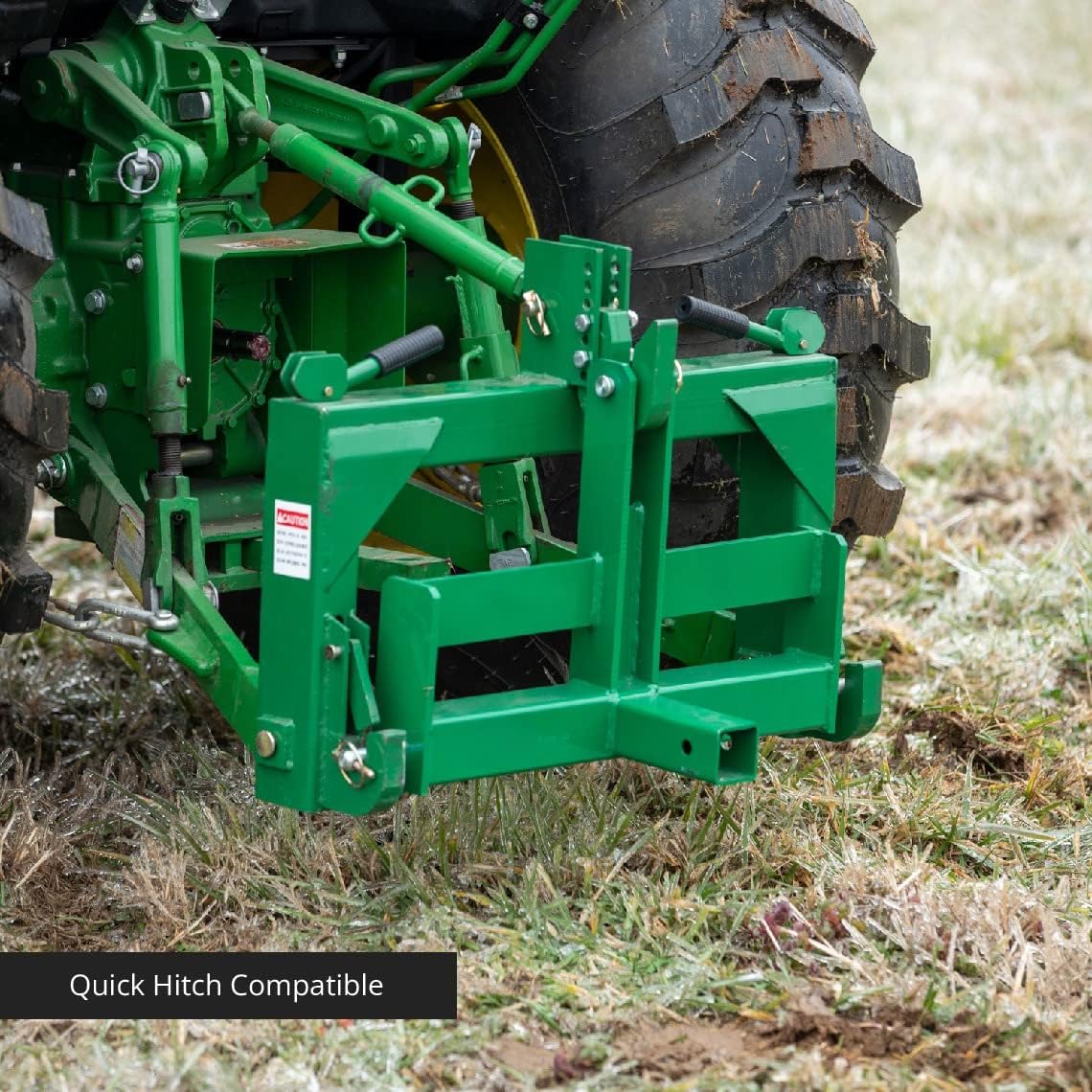 Titan Tractor Drawbar with Suitcase Weight Brackets | 2 Receiver | CAT 1 3-Pt