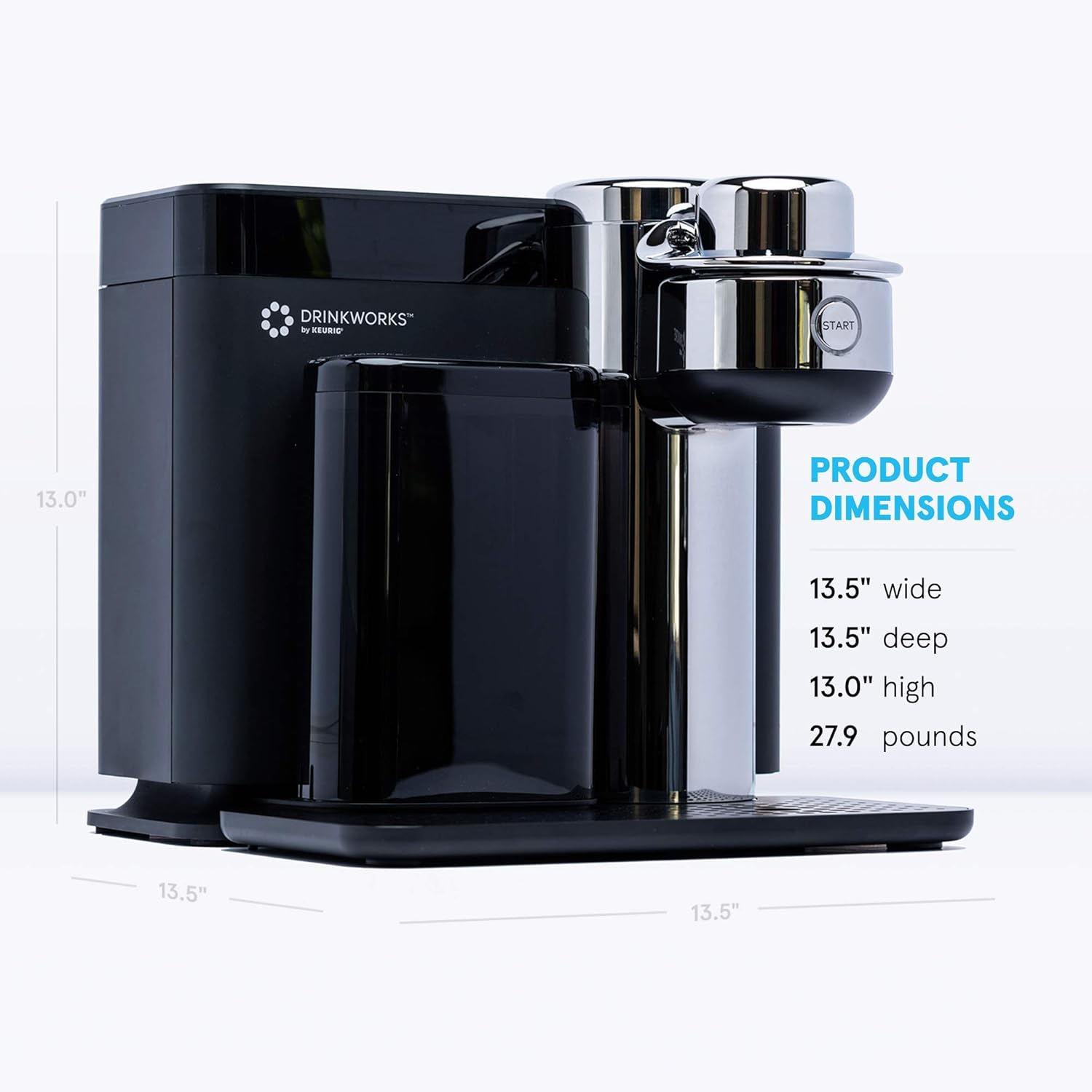 Drinkworks Home Bar Pro by Keurig, Single-Serve, Pod-Based, Premium Instant Cocktail Maker (Discontinued by Manufacturer)