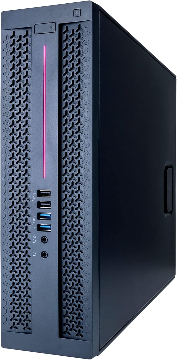 HP ProDesk 600G1 (RGB) Desktop Computer | Quad Core Intel i7 (3.4GHz) | 16GB DDR3 RAM | 500GB SSD Solid State | 5G-WiFi & Bluetooth | Windows 10 Home | Home or Office PC (Renewed)