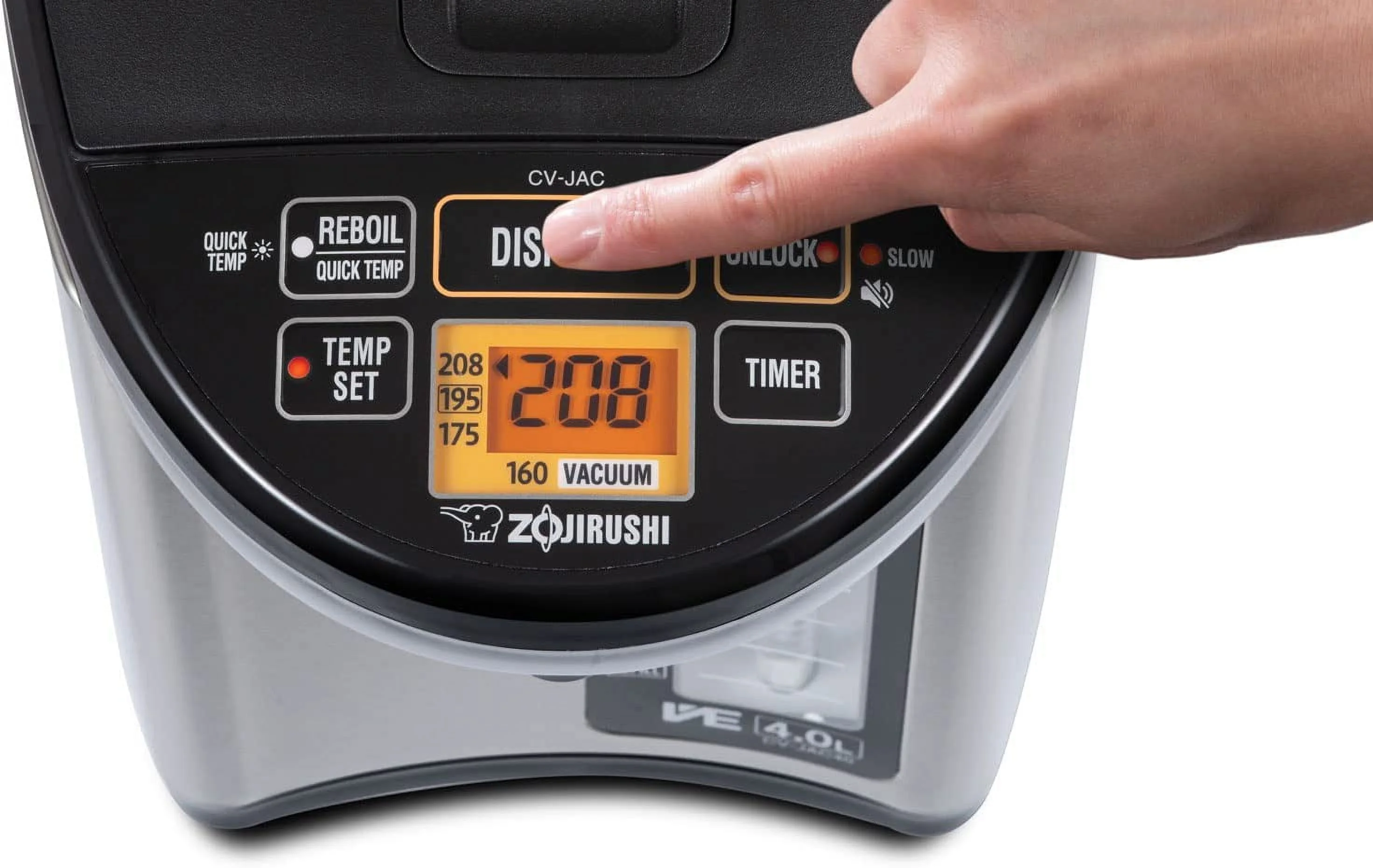Zojirushi CV-JAC50XB  VE Hybrid Water Boiler &amp; Warmer  5.0 Liter  Stainless Black  Made in Japan