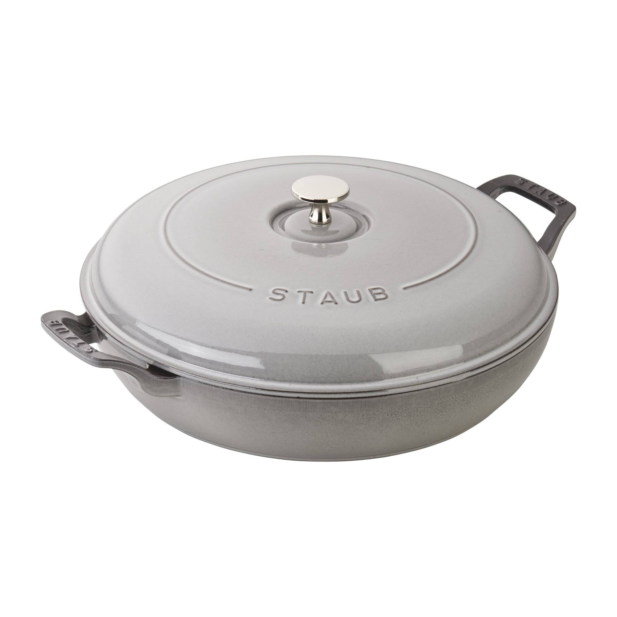 Staub - Cast Iron 3.5-qt Braiser - Dark Blue