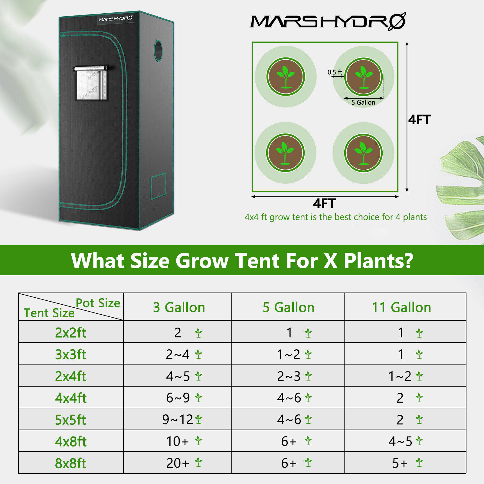 48''x24''x70'' Indoor Grow Tent Plant Growing Room Hut Box Cabinet Hydroponic 100% Reflective Mylar Non Toxic For Indoor Planting Seed Starting Germination Horticulture Greenhouse Garden Mars Hydro