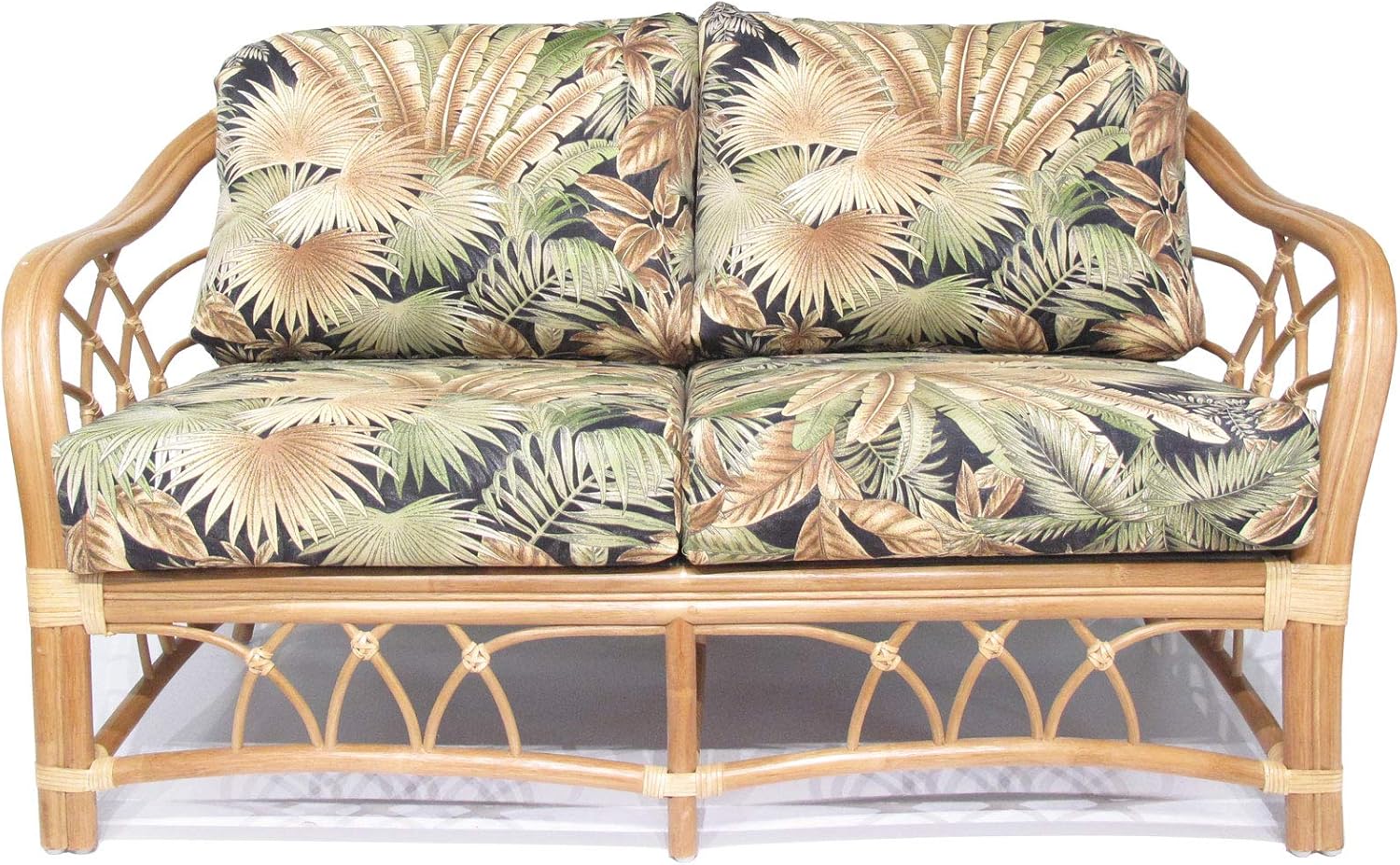 Rattan Living Room Furniture Loveseat (#1731H-BC)