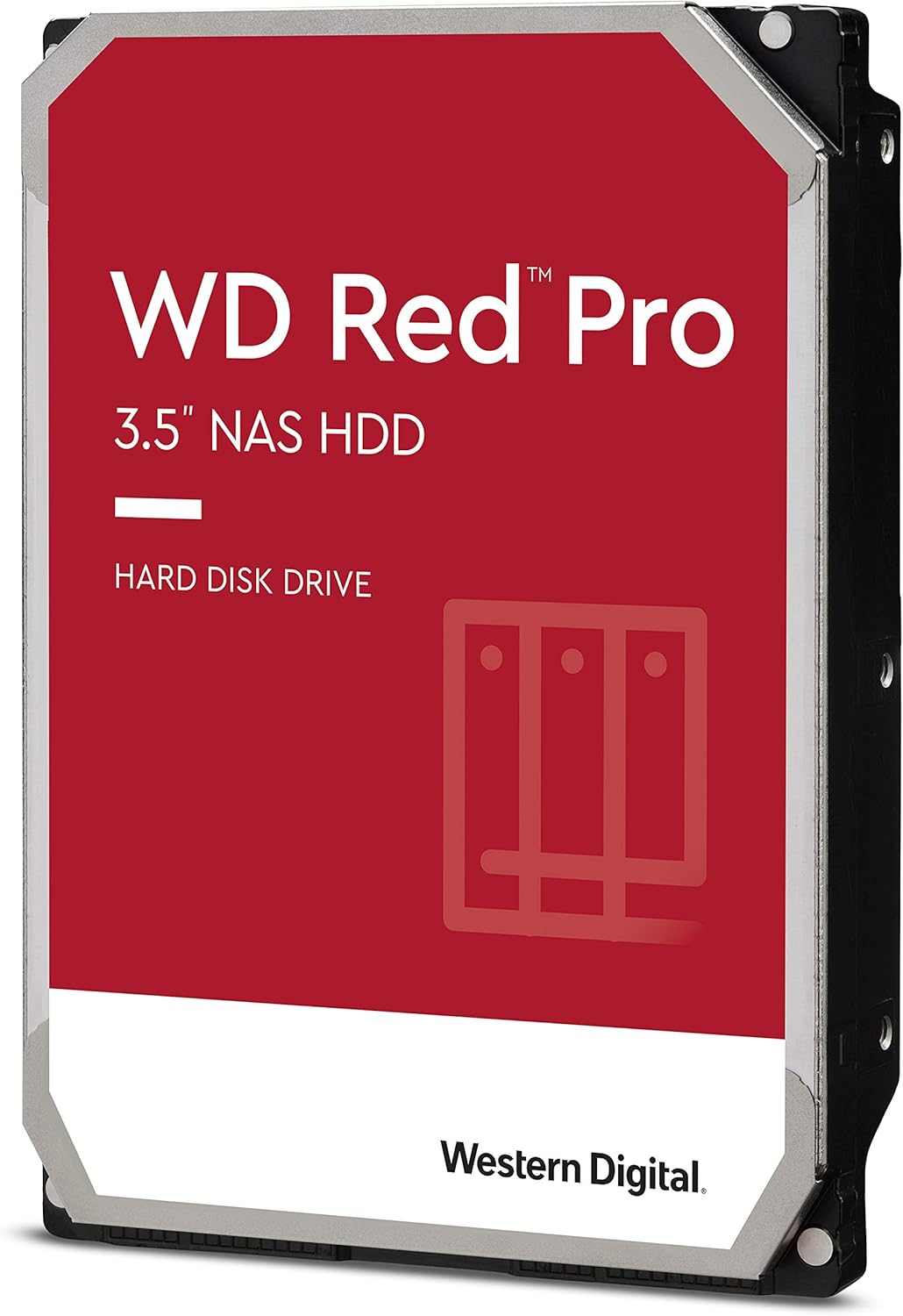 Western Digital 10TB WD Red Pro NAS Internal Hard Drive - 7200 RPM Class, SATA 6 Gb/s, CMR, 256 MB Cache, 3.5 - WD101KFBX (Old Version)