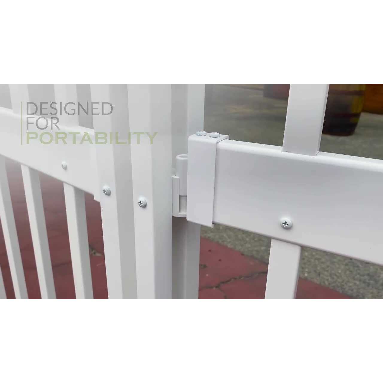 Zippity Outdoor Products Davidson Hinged Portable Event 3-ft H x 5.5-ft W - Shop Hardware Tools Online Store