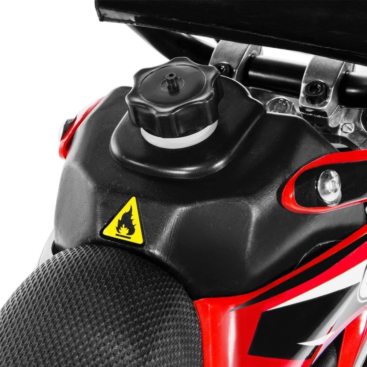 49CC 2-Stroke Gas Power Mini Dirt Bike Dirt Off Road Motorcycle (Red)