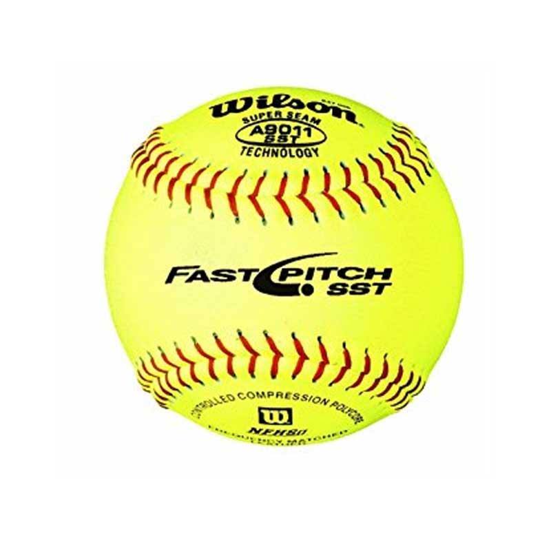 Wilson Collegiate and High School Fastpitch Softball, 12x22 - 12 pack
