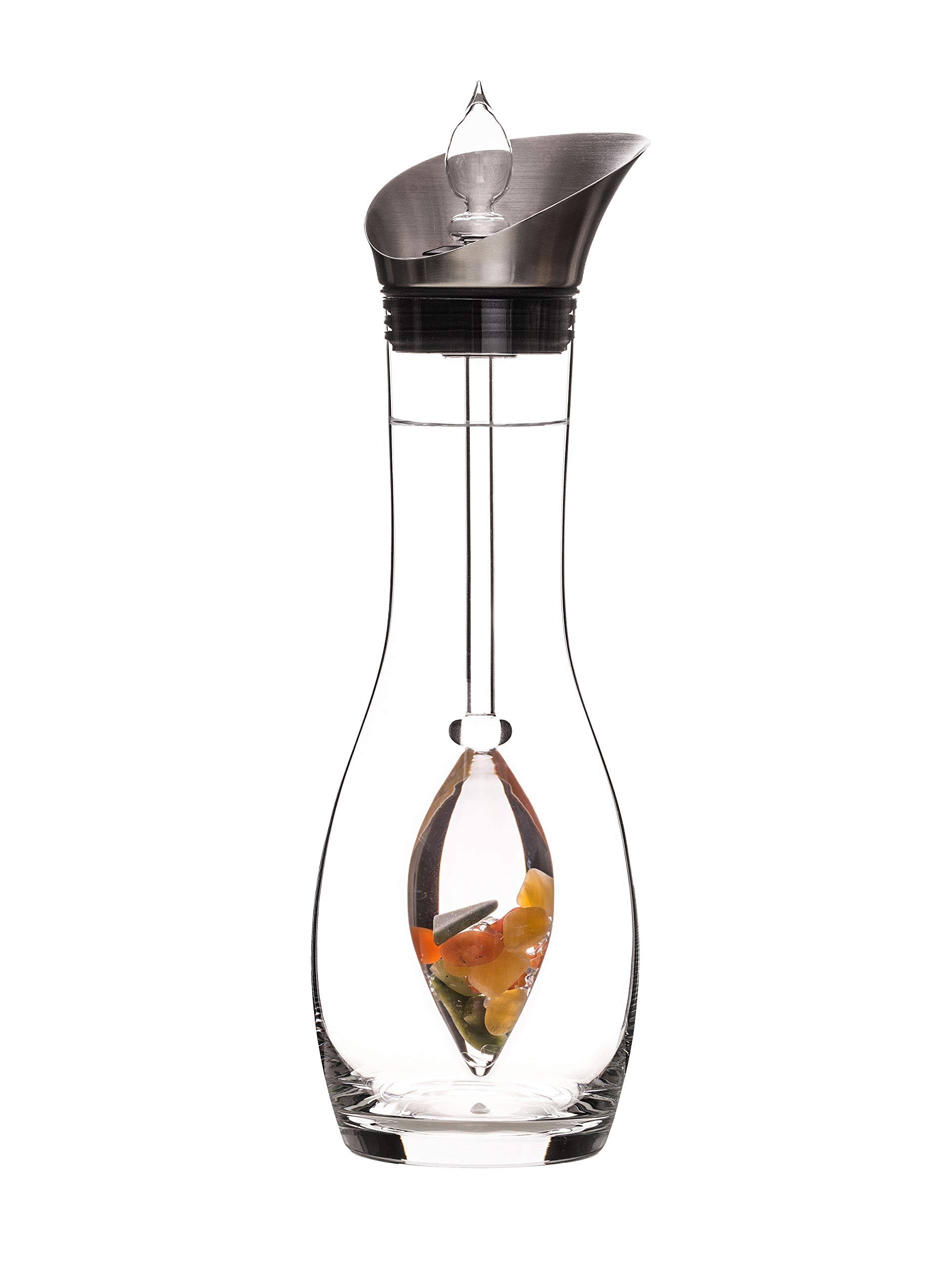 VitaJuwel Gemwater Decanter Set, Happiness