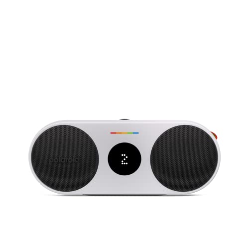 Polaroid P3 Music Player (Blue) - Retro-Futuristic Boombox Wireless Bluetooth Speaker Rechargeable with Dual Stereo Pairing