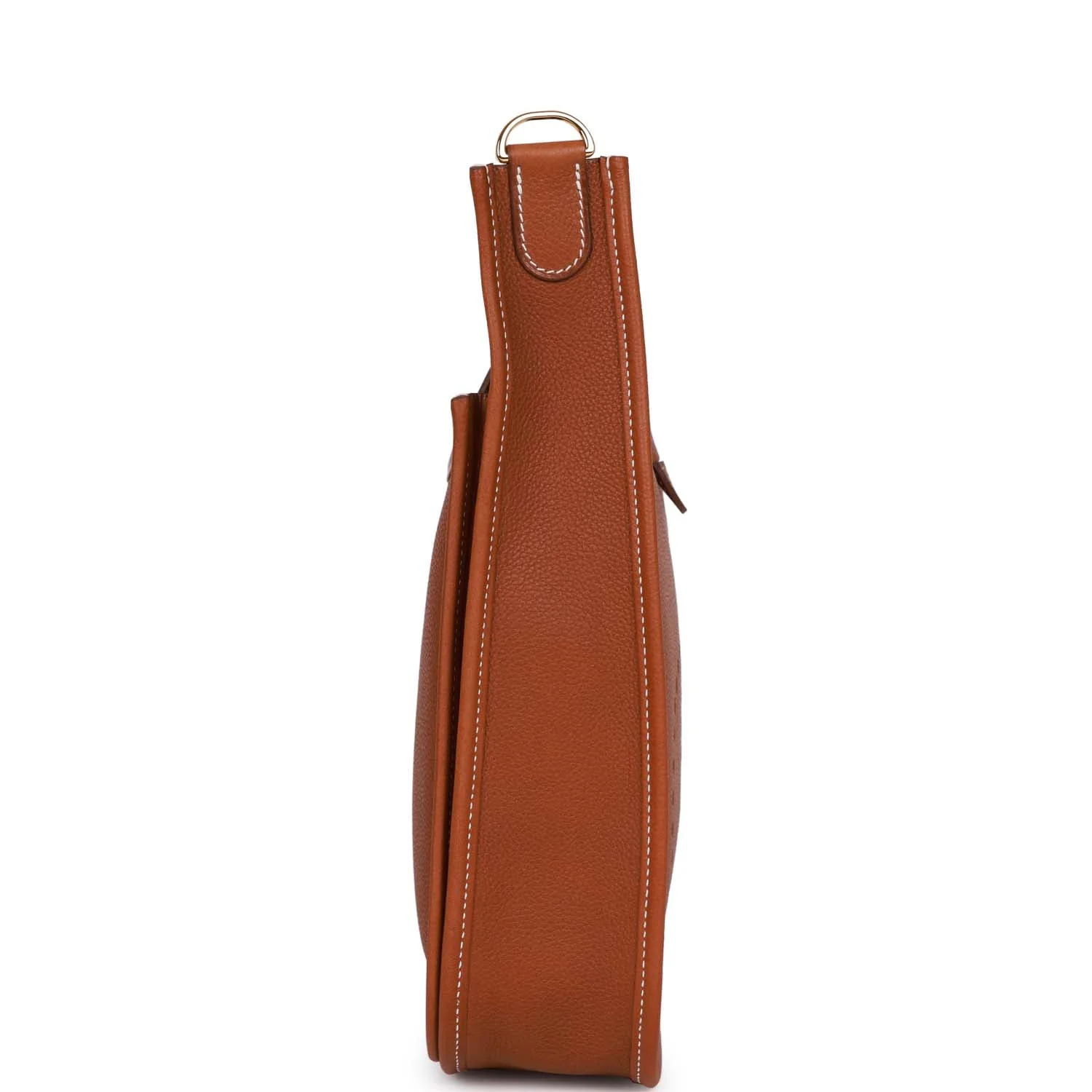 Hermes Evelyne III PM Fauve Barenia Faubourg Gold Hardware