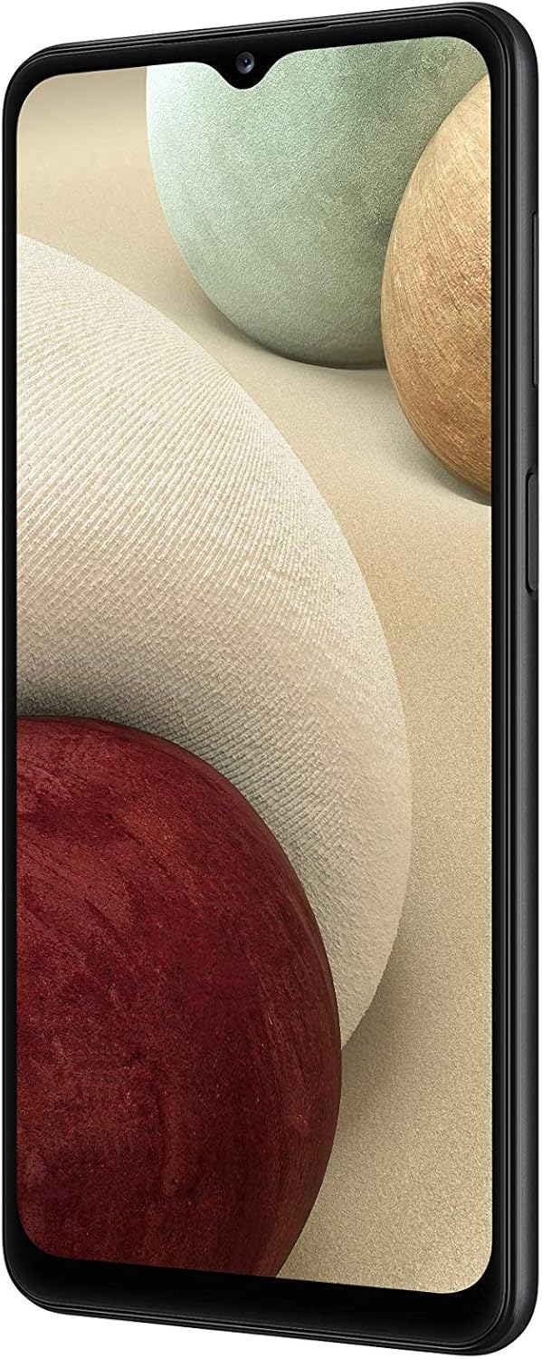 SAMSUNG Galaxy A12 32GB A125U (T-Mobile/Sprint Unlocked) 6.5" Display Quad Camera Long Lasting Battery Smartphone - Black (Renewed)