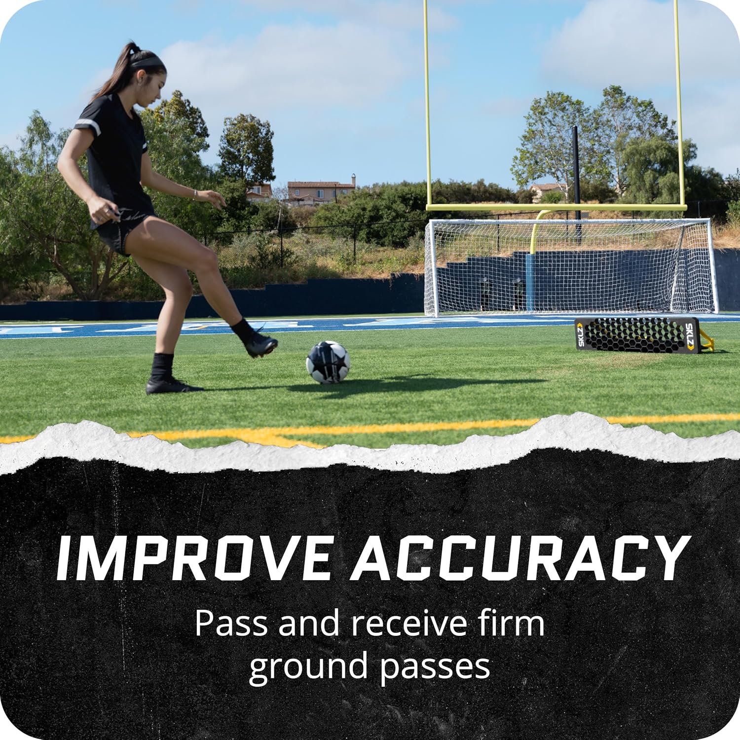 SKLZ Soccer Trainer Board- Soccer Rebounder Portable Trainer