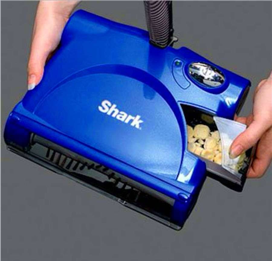 Shark Rechargeable Floor/Carpet Sweeper, Purple, 12x22