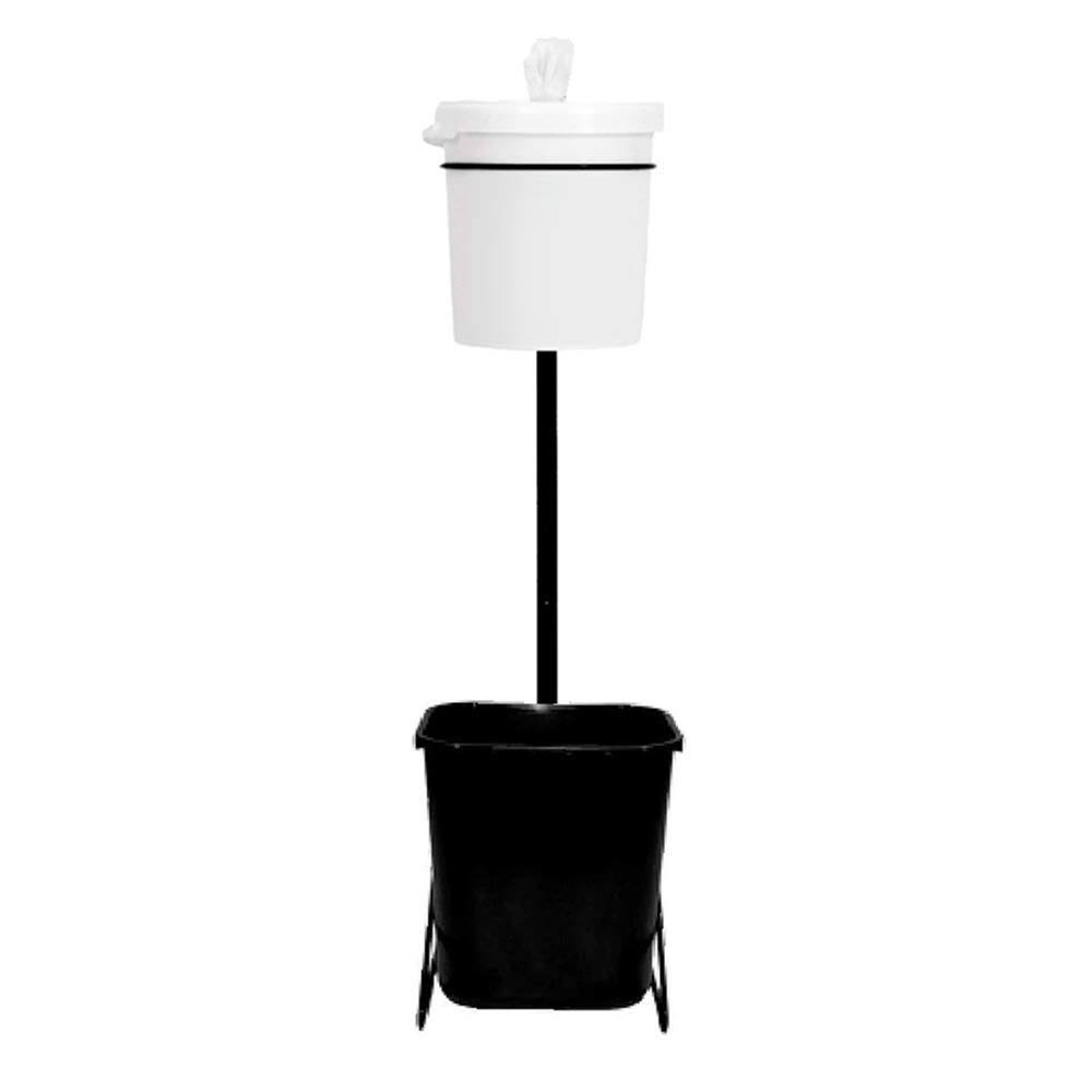 Zogics Gym Wipe Bucket Floor Stand Dispenser