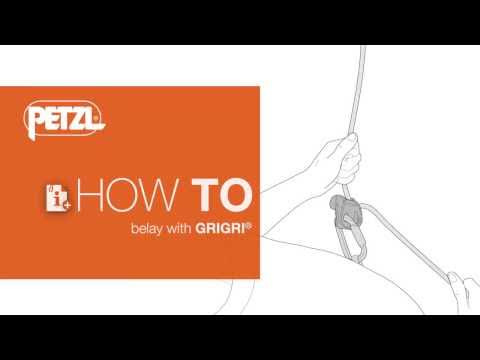 Petzl GriGri Belay Device Orange