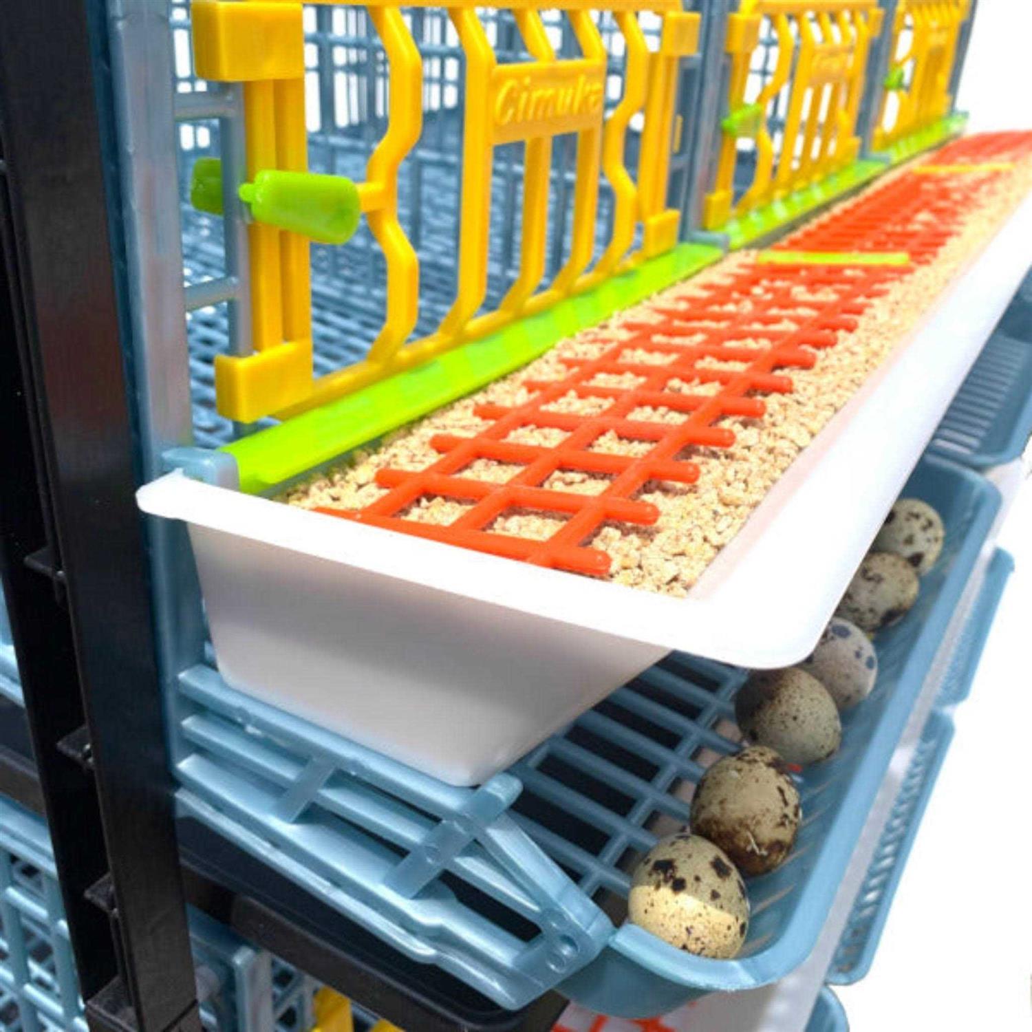 Cimuka Quail Breeding Cage Indoor 3 Layer Stackable Quail Coop - Pet Supplies online store