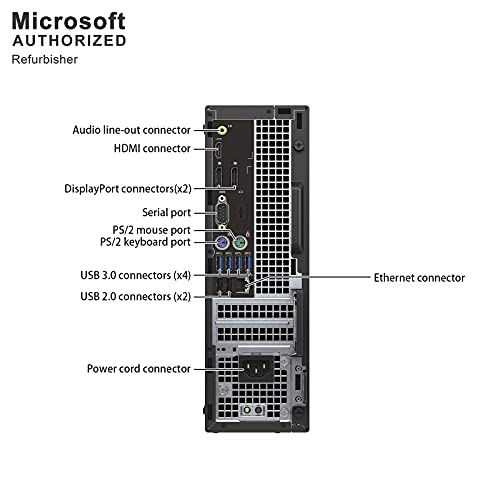 Dell Gaming OptiPlex Desktop RGB Computer PC, Intel Core i7, GeForce GT 1030 2GB GDDR5, 16GB RAM, 512GB SSD, 24 Inch HDMI Monitor, Keyboard Mouse and Headset, WiFi, Windows 10 Pro (Renewed)