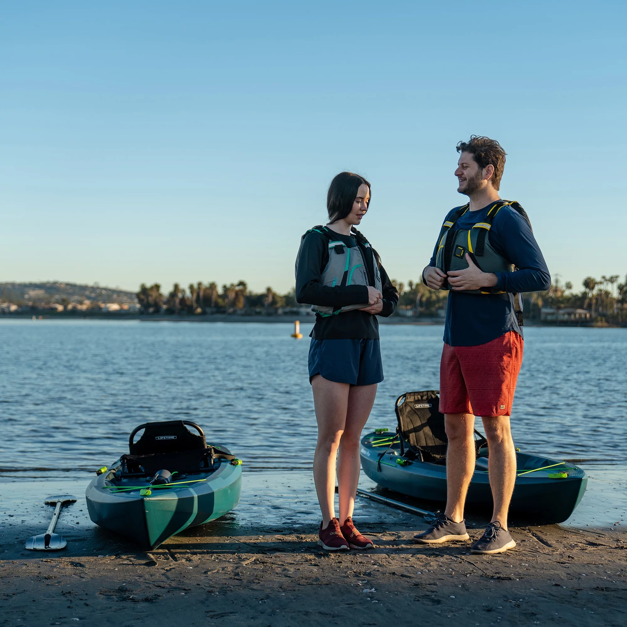 Lifetime Tahoma Pro 123 inch Sit-on-Top Kayak, Aurora Fusion (91191)