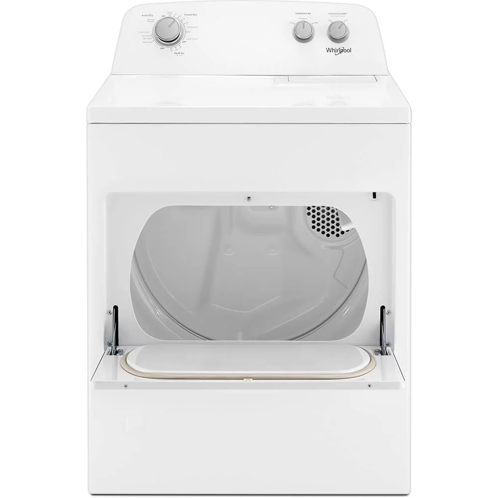 Whirlpool Brand New WGD4850HW 7.0 Cu. ft. Auto Dry Gas Dryer - White, Dimensions -Height 43", Width 29".