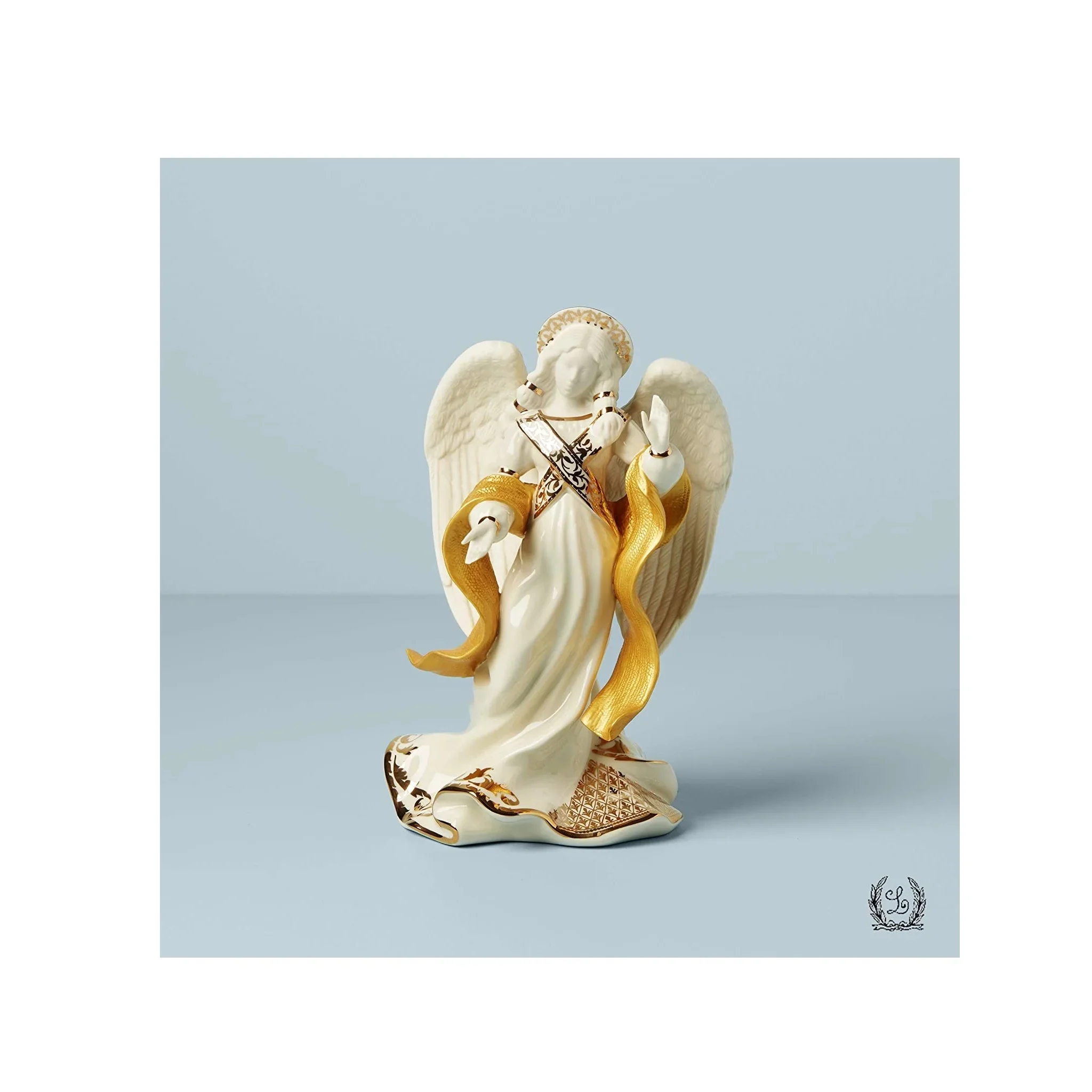 Lenox First Blessing Nativity Angel of Peace Porcelain Christmas Figurine 863067