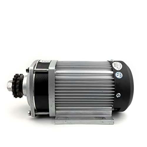 L-faster 48V60V 1200W Electric Tricycle BLDC Geared Brushless Motor BM1424ZXF Cargo E-Pedicab Engine Three-Wheel Bicycle Motor(60V)