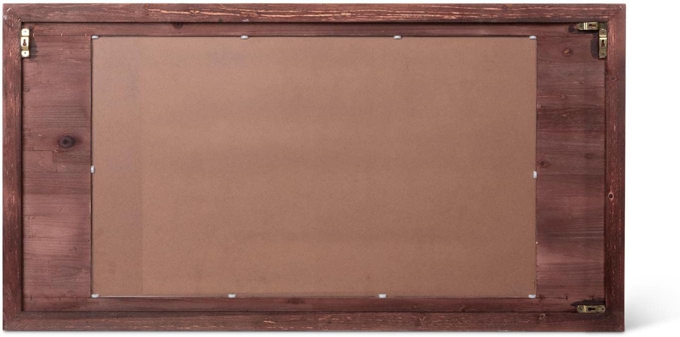 Park Hill Collection Country French Coquille Carved Wood Mirror