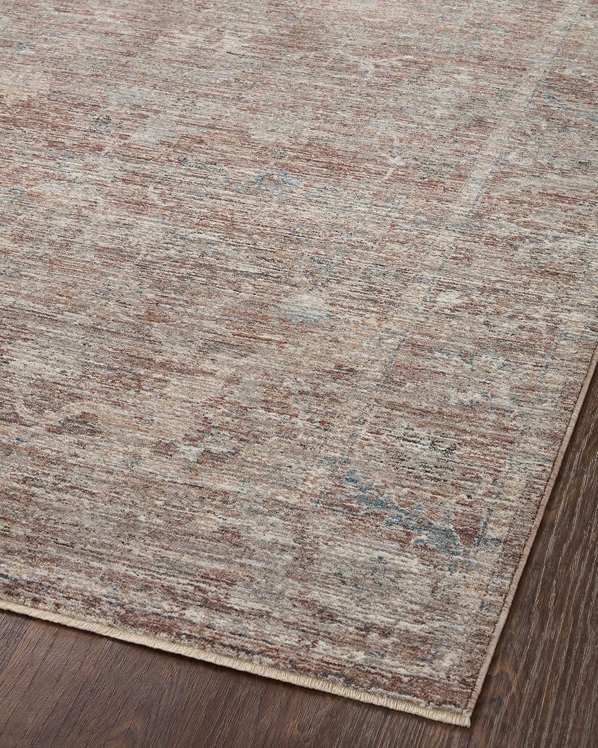 Loloi Magnolia Home by Joanna Gaines x Millie Brick/Fog 7'-10" x 10' Area Rug