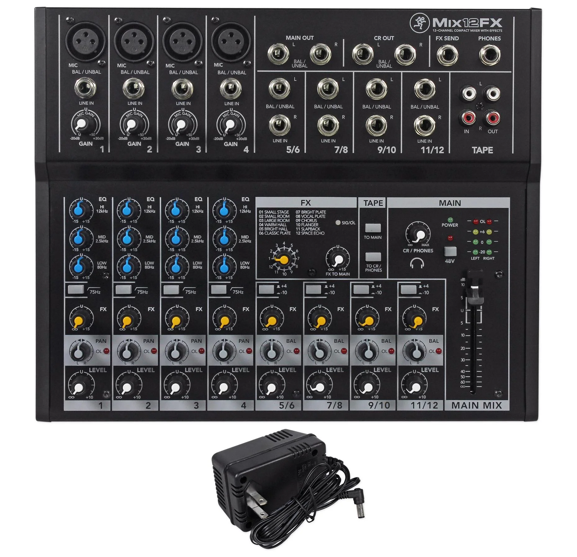 (2) Rockville BPA15 15" 1600w Active PA/DJ Speakers+Mixer+Mic+Stands+Cables+Bag