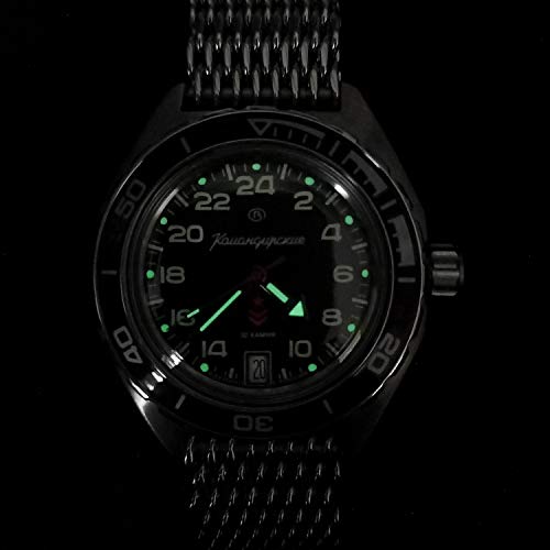 Vostok | Komandirskie 650541 GMT Automatic Mechanical Self-Winding Diver Wrist Watch