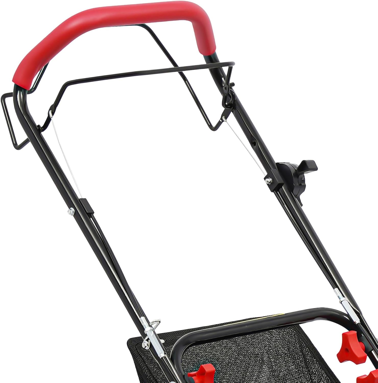 Lawn Mower Gas Lawn Mower Self Propelled 20-inch & 140cc 4-Stroke Engine Self-Propelled Gas Powered Lawn Mower w/Bagger Gas Mower, 8 Adjustable Heights for Small to Medium Sized Yards