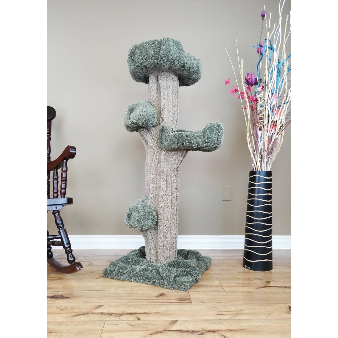 New Cat Condos Premier Cat Play Tree, Brown, Large