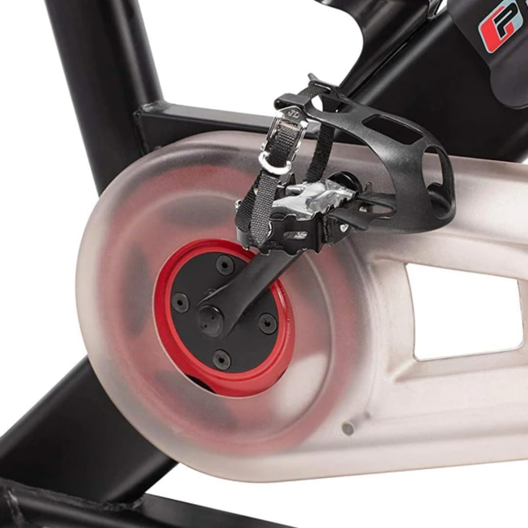 Proform Studio Spin bike Pro Exercise Bike with 10” HD Smart Touchscreen and 22 digital resistance levels and Two 3 lb dumbbells for home workout on indoor stationary bike, 30 Day iFIT Membership -