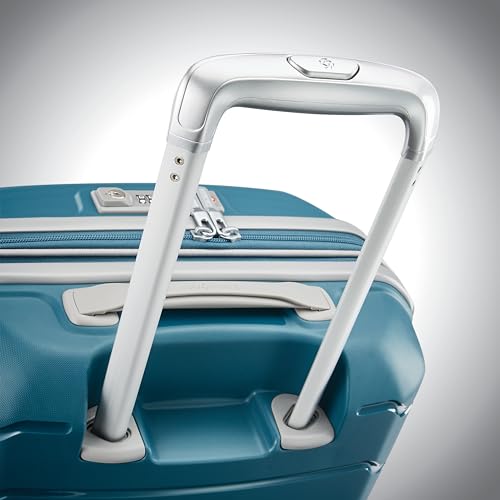 Samsonite Freeform 21-Inch Hardside Carry-On Luggage - Hardshell Carry-On Suitcase - TSA, Airline-Approved - Expandable Hard Shell, Smooth Rolling Spinner Wheels for Lightweight Travel - Navy