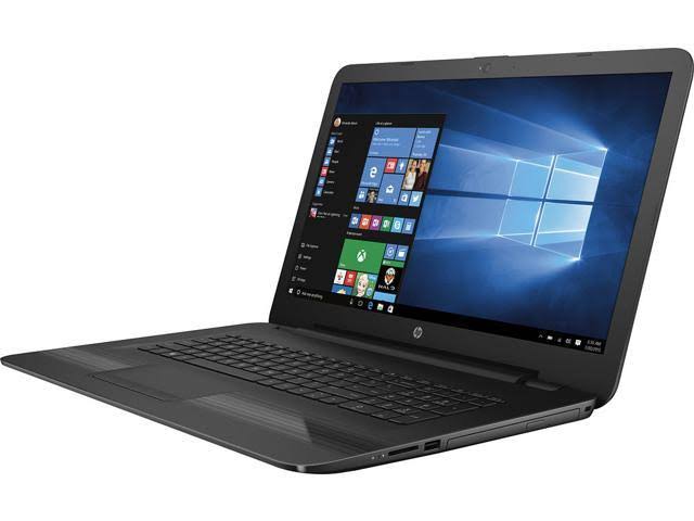 HP 17-x116dx 17.3″ Notebook - Core i5 7200U 2.5 GHz - 8 GB RAM - 1 TB HDD - Textured Linear Gradient Grooves/Black