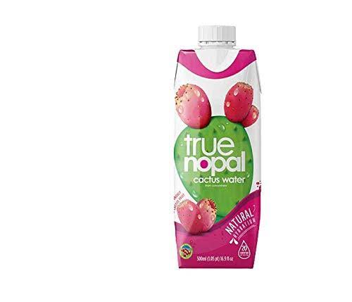 True Nopal Cactus Water, 16.90 fl. oz (Pack of 12)