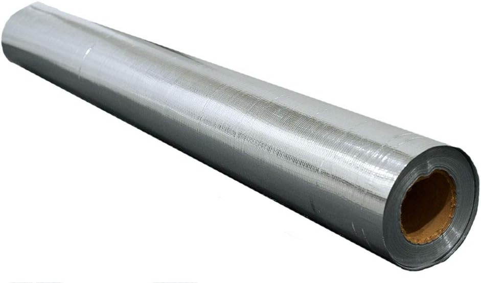 AES Industries Radiant Vapor Barrier Reflective Insulation 25.5" 500 sqft Attic Foil Solid Pack of 2