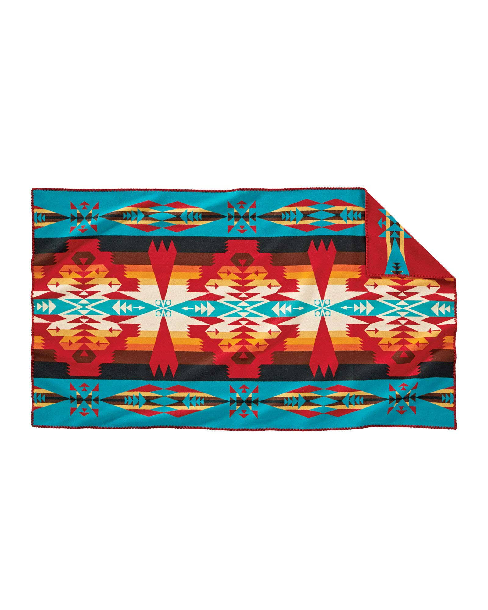 Pendleton Scarlet Tucson Wool Saddle Blanket