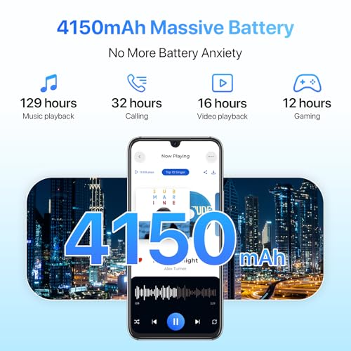 UMIDIGI A9 Pro Cell Phone (8GB+128GB), 6.3" FHD+ Full Screen Unlocked Smartphone with 4150mAh Battery + 48MP AI Quad Camera - LTE Dual 4G SIM Android 11 Phone (8+128G, Forest Green)