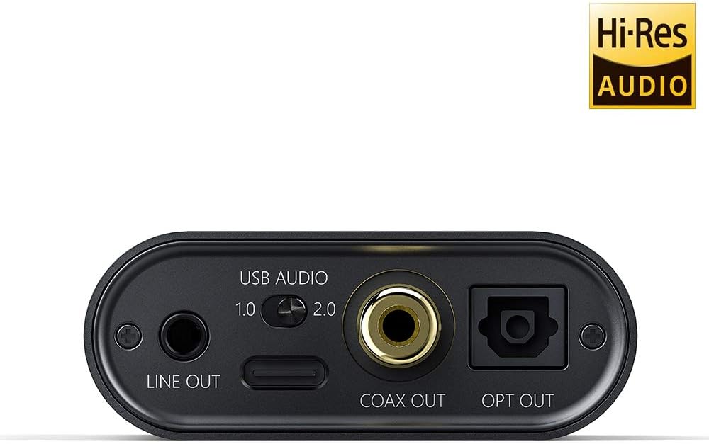 FiiO New K3 Headphone Amplifier High Resolution 384kHz/32bit PCM DSD256 USB-C DAC for Home and Computer Coaxial and Optical Digital Outs